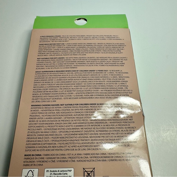 NWT. Disney Primark munchlings straws 4 pack. Adorable twisty plastic straws - Picture 10 of 16